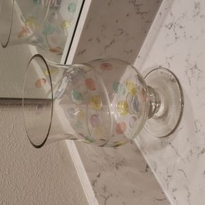 Partylite Jardine Hurricane candle holder